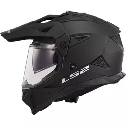 Ls2 Mx702 Pioneer 2 Solid Мотошлем Black Matt Черный