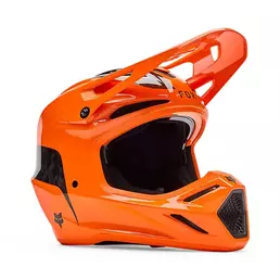 Fox V3 Rs Fracture Мотошлем Orange Fluo Оранжевый
