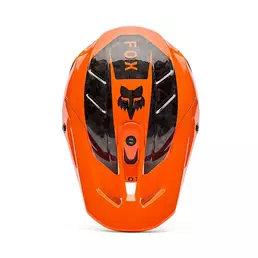 Fox V3 Rs Fracture Мотошлем Orange Fluo Оранжевый