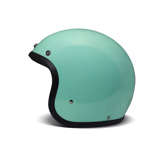 Dmd Jet Retro Мотошлем Turquoise Синий