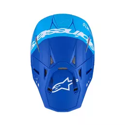 Alpinestars Supertech M10 2206 Flood Мотошлем Blue Синий
