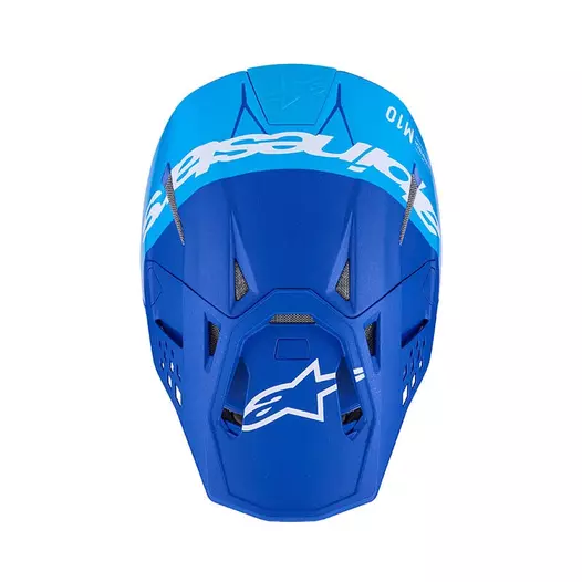 Alpinestars Supertech M10 2206 Flood Мотошлем Blue Синий
