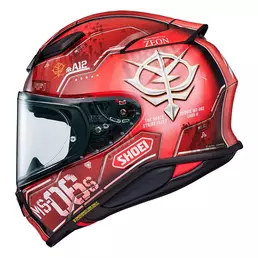 Shoei Nxr 2 Char's Zaku 2 Tc-1 Мотошлем Розовый