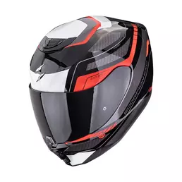 Scorpion Exo 391 Leo Мотошлем Black Red Красный