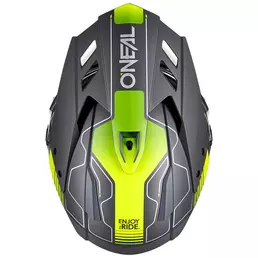 O Neal Sierra Rs Echo Мотошлем Black Yellow Желтый