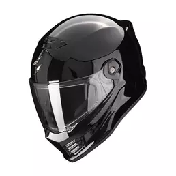Scorpion Covert Fx Solid Мотошлем Black Черный