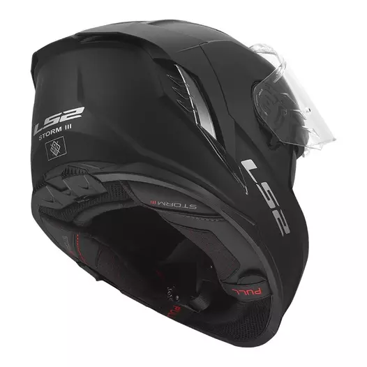 Ls2 Ff818 Storm 3 Мотошлем Black Matt Черный