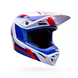 Bell Mx-10 Mips Dyno Мотошлем Red White Красный