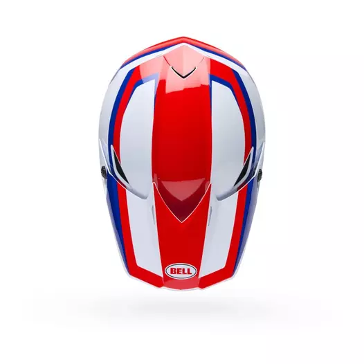 Bell Mx-10 Mips Dyno Мотошлем Red White Красный
