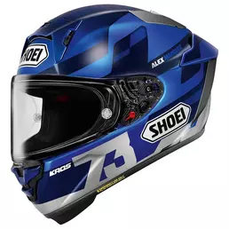 Shoei X-spr Pro Alex Marquez 73 V3 Tc-2 Мотошлем Синий