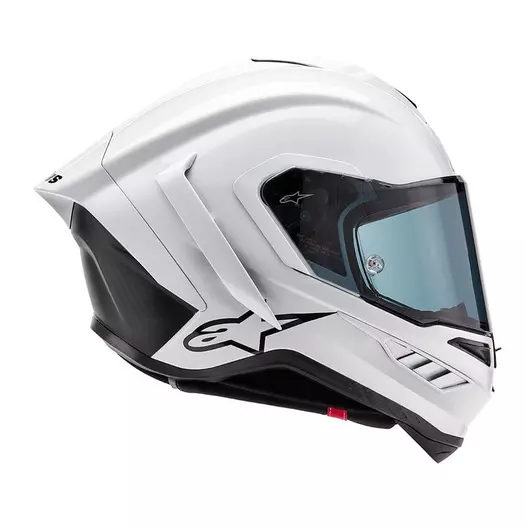 Alpinestars Supertech R10 Solid Мотошлем White Gloss Белый