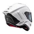 Alpinestars Supertech R10 Solid Мотошлем White Gloss Белый