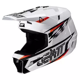 LEATT 3.5 V25 Offroad-helm junior Белый (размер: m)