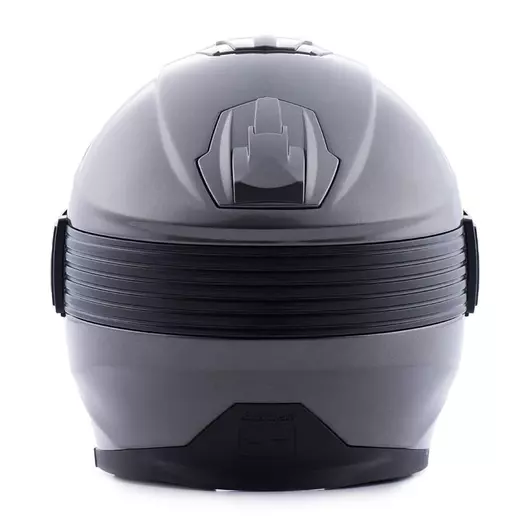 Blauer Hacker Мотошлем Titanium Black Серый
