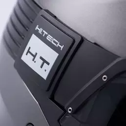 Blauer Hacker Мотошлем Titanium Black Серый