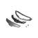 Shoei Nxr/rf-1200 Lower Air Intake Deep Grey Серый