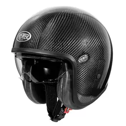 Premier Vintage Carbon 22.06 Мотошлем Черный