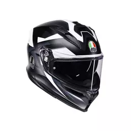 Agv K7 E2206 Glimpse Мотошлем Black White Matt Белый