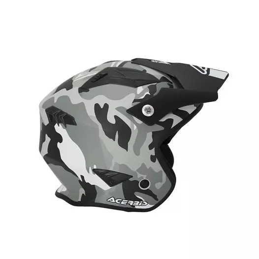 Acerbis Jet Aria 2206 Мотошлем Camo Brown Коричневый