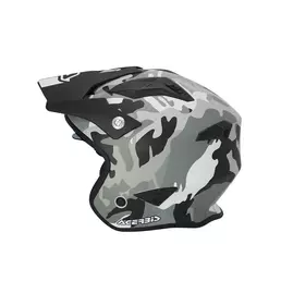 Acerbis Jet Aria 2206 Мотошлем Camo Brown Коричневый