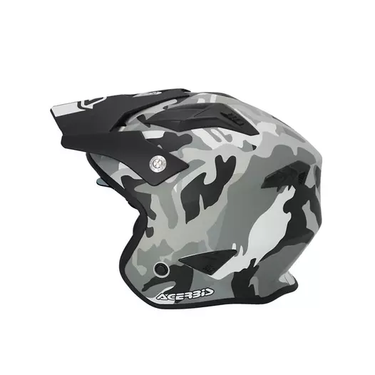Acerbis Jet Aria 2206 Мотошлем Camo Brown Коричневый
