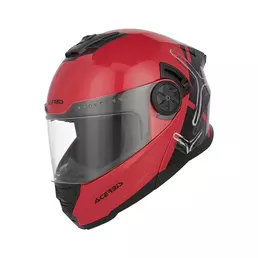 Acerbis Rider Modular Мотошлем Red Black Красный