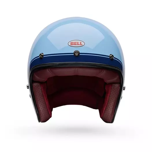 Bell Custom 500 Ece06 Crate Мотошлем Blue Синий