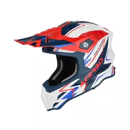 Acerbis Airstrike-x Мотошлем Blue Red Синий
