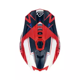 Acerbis Airstrike-x Мотошлем Blue Red Синий