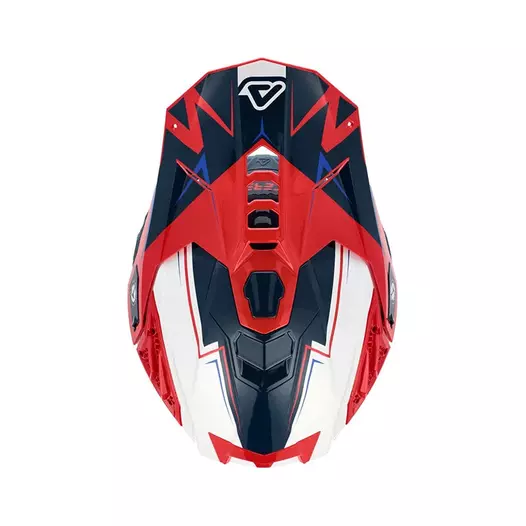Acerbis Airstrike-x Мотошлем Blue Red Синий