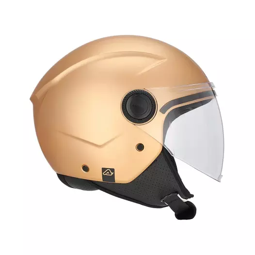 Acerbis Jet Brezza Metallic Мотошлем Bronze Matt Серый