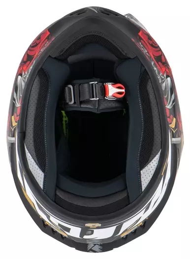 Connor Samurai Matt black, grey, red