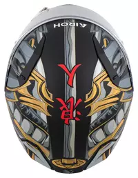 Connor Samurai Matt black, grey, red