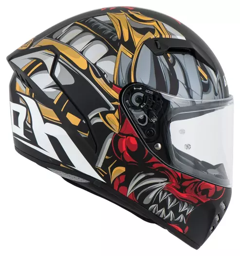 Connor Samurai Matt black, grey, red