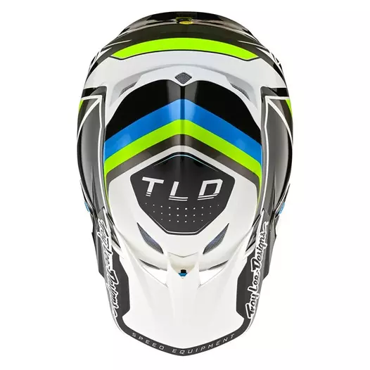 Troy Lee Designs Se5 Composite Reverb Мотошлем Blue Синий