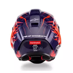 Alpinestars Supertech R10 Flyte Мотошлем Purple Фиолетовый