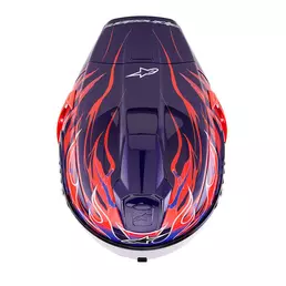 Alpinestars Supertech R10 Flyte Мотошлем Purple Фиолетовый