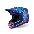 Alpinestars Sm7 2206 Cast Мотошлем Blue Pink Yellow Фиолетовый (размер: xs)