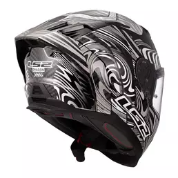 Ls2 Ff807 Dragon Carbon Enthum Мотошлем Grey Серый