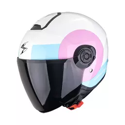 Scorpion Exo City 2 Sheer Мотошлем Pink Light Blue Розовый (размер: 2xs)
