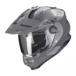 Scorpion Adf-9000 Air Solid Мотошлем Cement Grey Серый