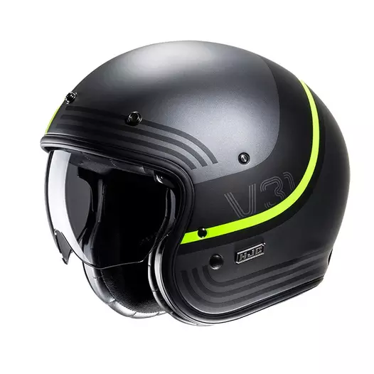Hjc V31 Byron Мотошлем Yellow Black Желтый (размер: xs)