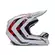 Fox V1 Kairos Мотошлем White Red Белый