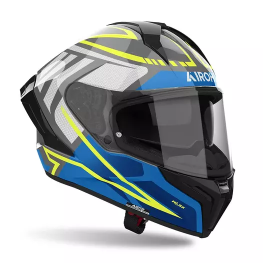 Airoh Matryx Rider Мотошлем Blue Gloss Синий