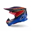 Alpinestars Supertech M10 2206 Era Мотошлем Blue Синий