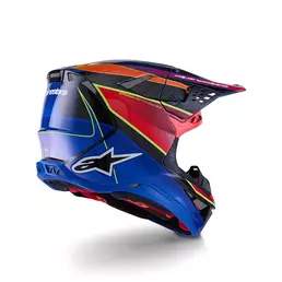 Alpinestars Supertech M10 2206 Era Мотошлем Blue Синий