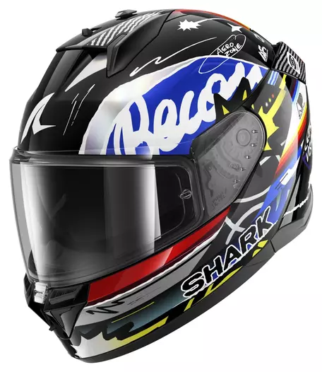 D-Skwal 3 Streetrush silver, blue, red (размер: s)