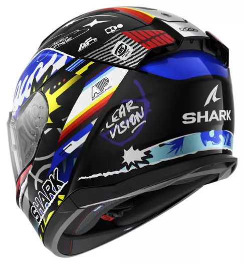 D-Skwal 3 Streetrush silver, blue, red