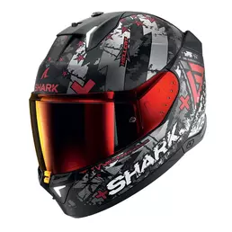 Shark Skwal I3 Hellcat Mat Мотошлем Red Красный