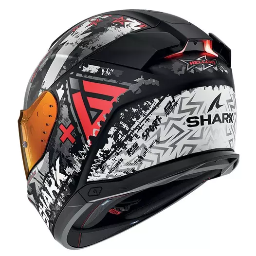 Shark Skwal I3 Hellcat Mat Мотошлем Red Красный